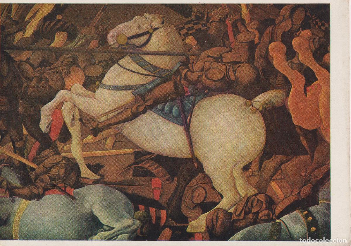 Postales: POSTAL DE LA OBRA DE PAOLO UCCELLO, BATALLA DI SAN ROMANO &ndash; ED.A.MARTELLO 309 &ndash; S/C