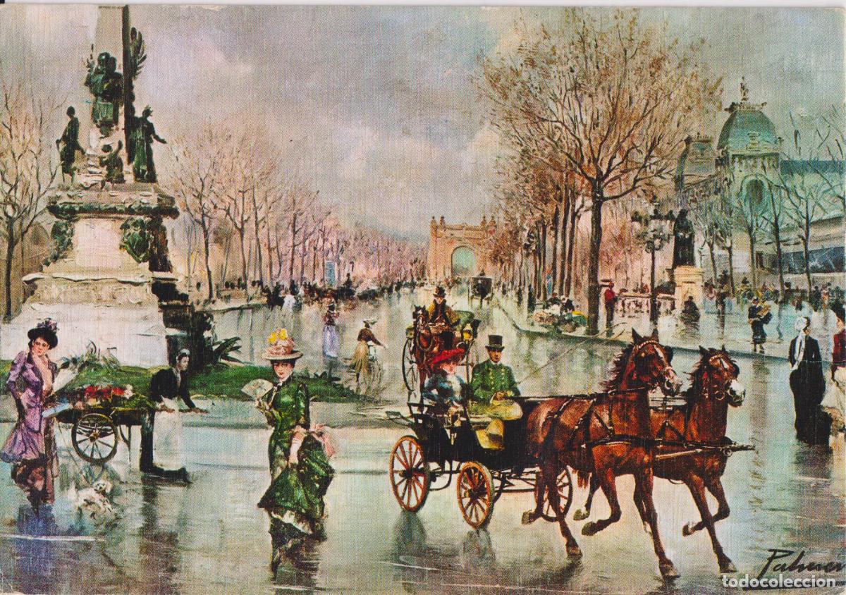 Postales: POSTAL DE LA OBRA DE A PALMERO, ARCO DE TRIUNFO &ndash; DUMA VELASCO - ESCRITA