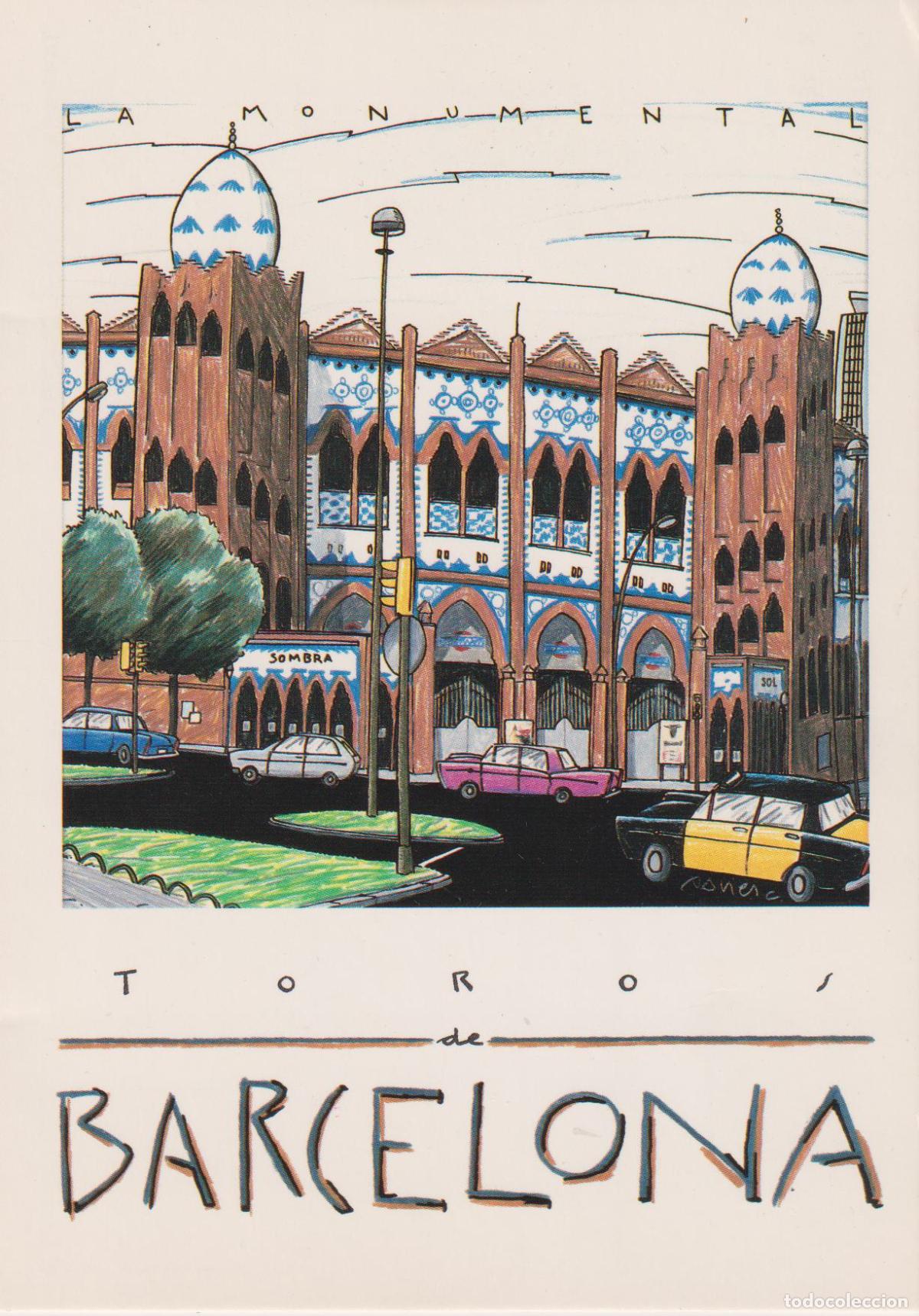 Postales: POSTAL DE LA OBRA DE XAVIER CONESA, TAXI BCN 2 &ndash; LA ALMUNIA DE DO&Ntilde;A GODINA K-18 &ndash; S/C