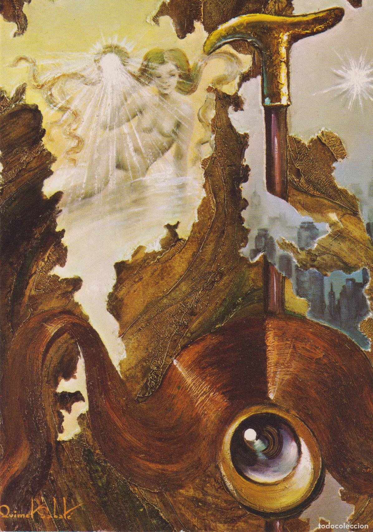 Postales: POSTAL DE LA OBRA DE QUIMET SABAT&Eacute;, HOMENAJE A DAL&Iacute; &ndash; ESCUDO DE ORO N&ordm;1108 &ndash; S/C