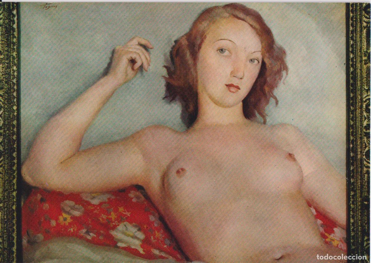 Postales: POSTAL DE LA OBRA DE JOS&Eacute; DE TAGORES, DESNUDO FEMENINO &ndash; ESCUDO DE ORO N&ordm;4 &ndash; S/C