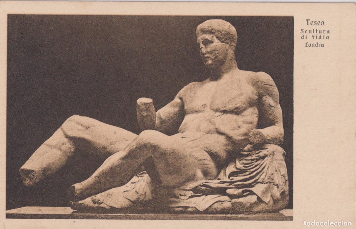Postales: POSTAL ANTIGUA ESCULTURA DE DIONISO (TESEO) ATRIBUIDA A FIDIAS &ndash; ED.BRUNNER &C. - S/C