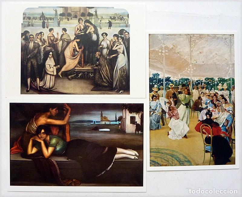 Postales: 3 POSTALES JULIO ROMERO DE TORRES - MUSEO CARMEN THYSSEN - 2013 - NUEVAS