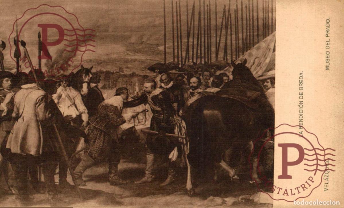 Postales: ARTE. VEL&Aacute;ZQUEZ, La Rendici&oacute;n De Breda. ESPA&Ntilde;A ESPAGNE SPAIN