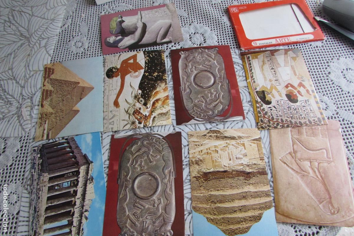 Postais: 9 POSTALES ART EGIPCIO II