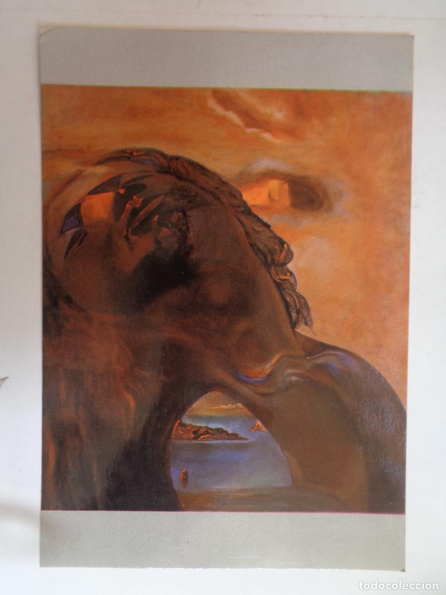 Postales: POSTAL CON PINTURA DE DAL&Iacute; : OTELO SO&Ntilde;ANDO EN VENECIA . TEATRO - MUSEO DALI, FIGUERAS