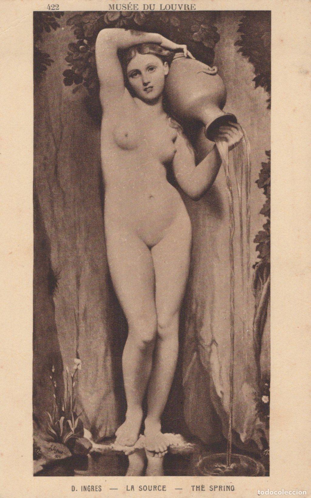 Postales: France Paris &Icirc;le de Mus&eacute;e du Louvre D Ingres la Source Nue Post&eacute;e *YAD094