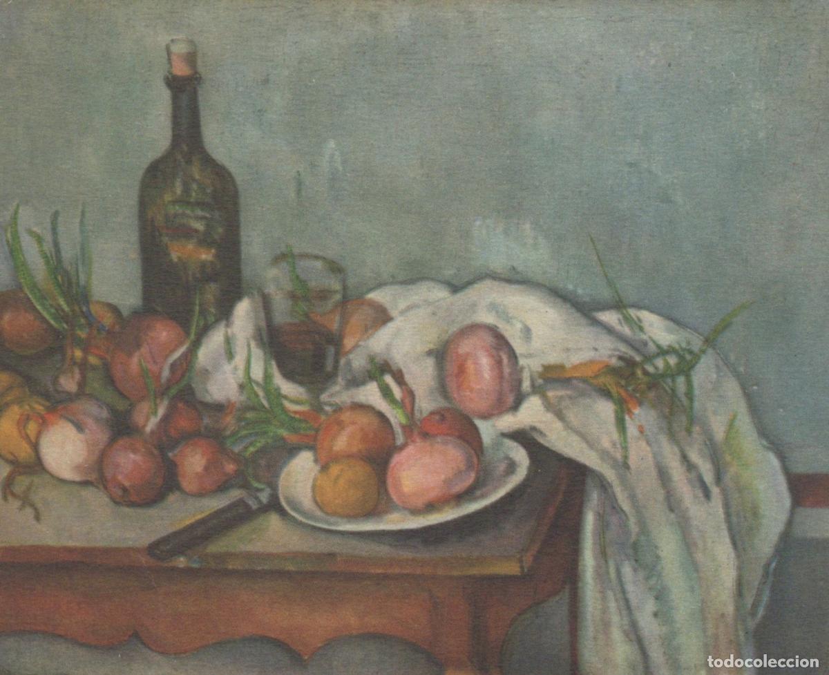 Postales: Still Life With Onions and Bottle By C&eacute;zanne Art Unposted *YAE359