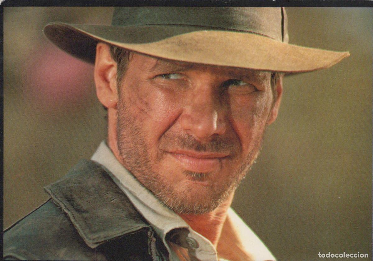 Postales: France English Harrison Ford Indiana Jones Iconic Character Unposted *YAF980