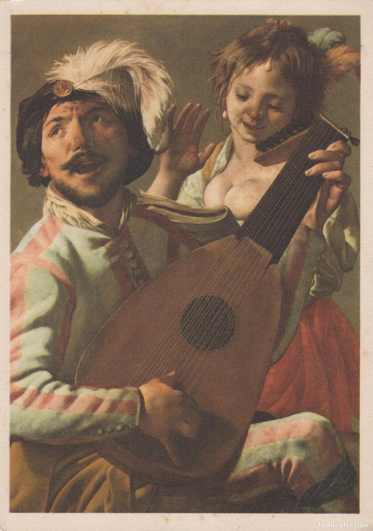 Postales: France Paris &Icirc;le de Peinture Terbrugghen le Duo Louvre Art Unposted *YAG035