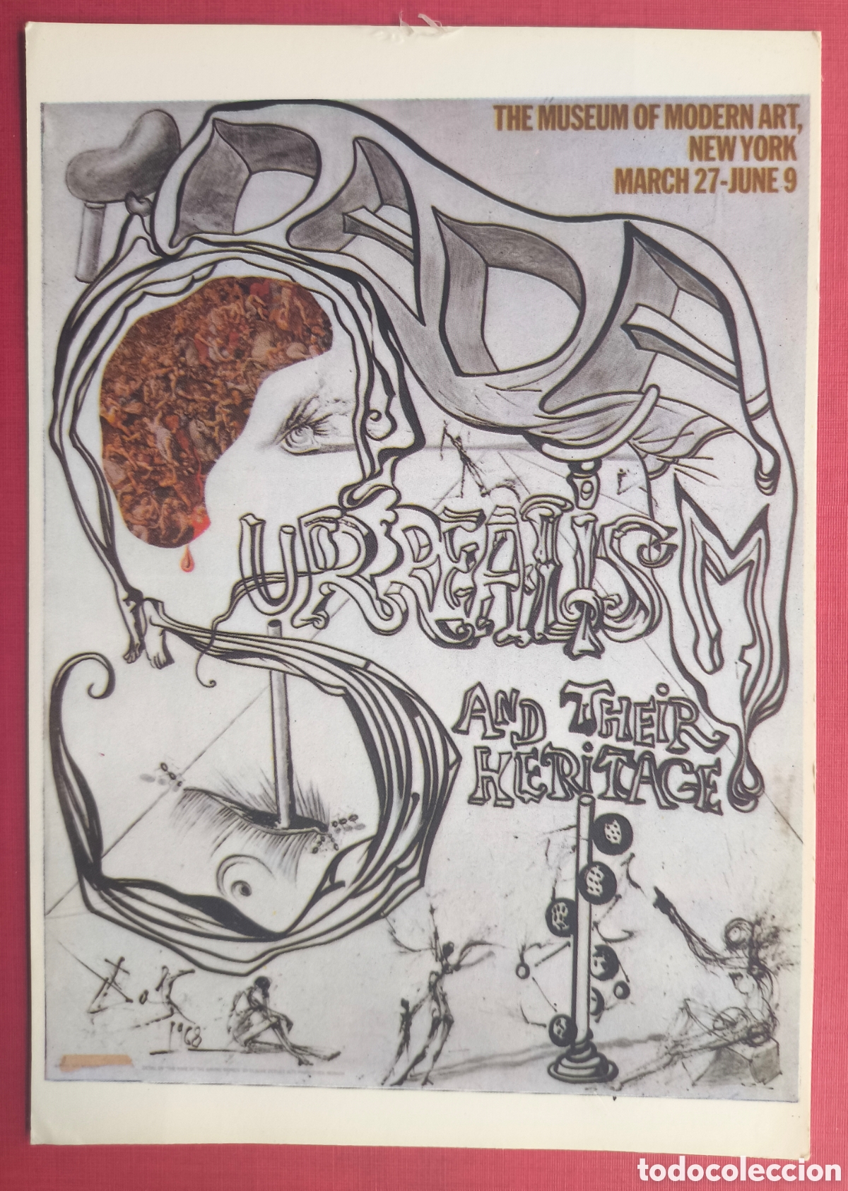 Postales: DAL&Iacute; MUSEUM MODERN ART NEW YORK POSTCARD 1980