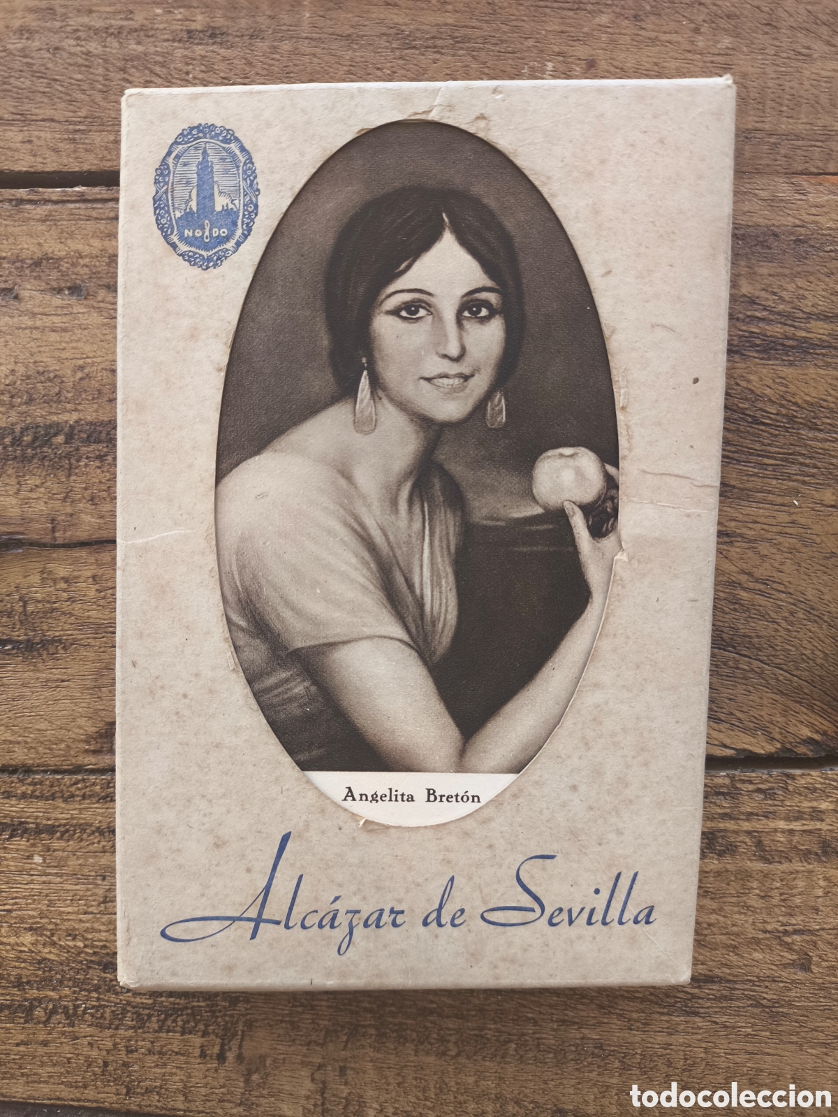 Postales: Antiguas postales de Arte Julio Romero de Torres Alc&aacute;zar de Sevilla n&uacute;m. 2 Ed. Huecograbado Mumbr&uacute;