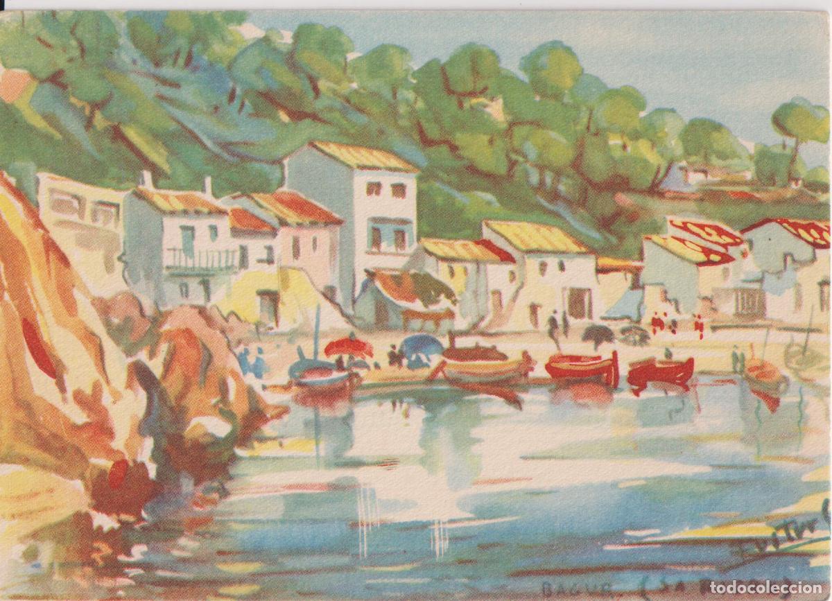 Postales: POSTAL DE LA OBRA DE FUSTER, BAGUR, SARIERA - ARTES GR&Aacute;FICAS TREYER - S/C
