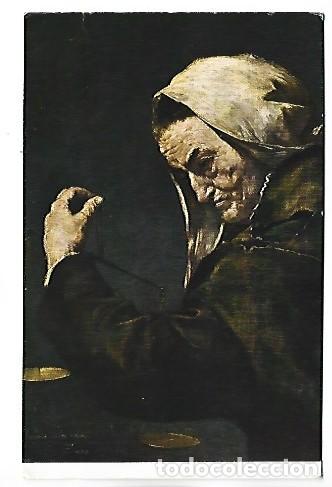 Postales: &rdquo; VIEJA USURERA &rdquo;.- (RIBERA), MUSEO DEL PRADO - MADRID