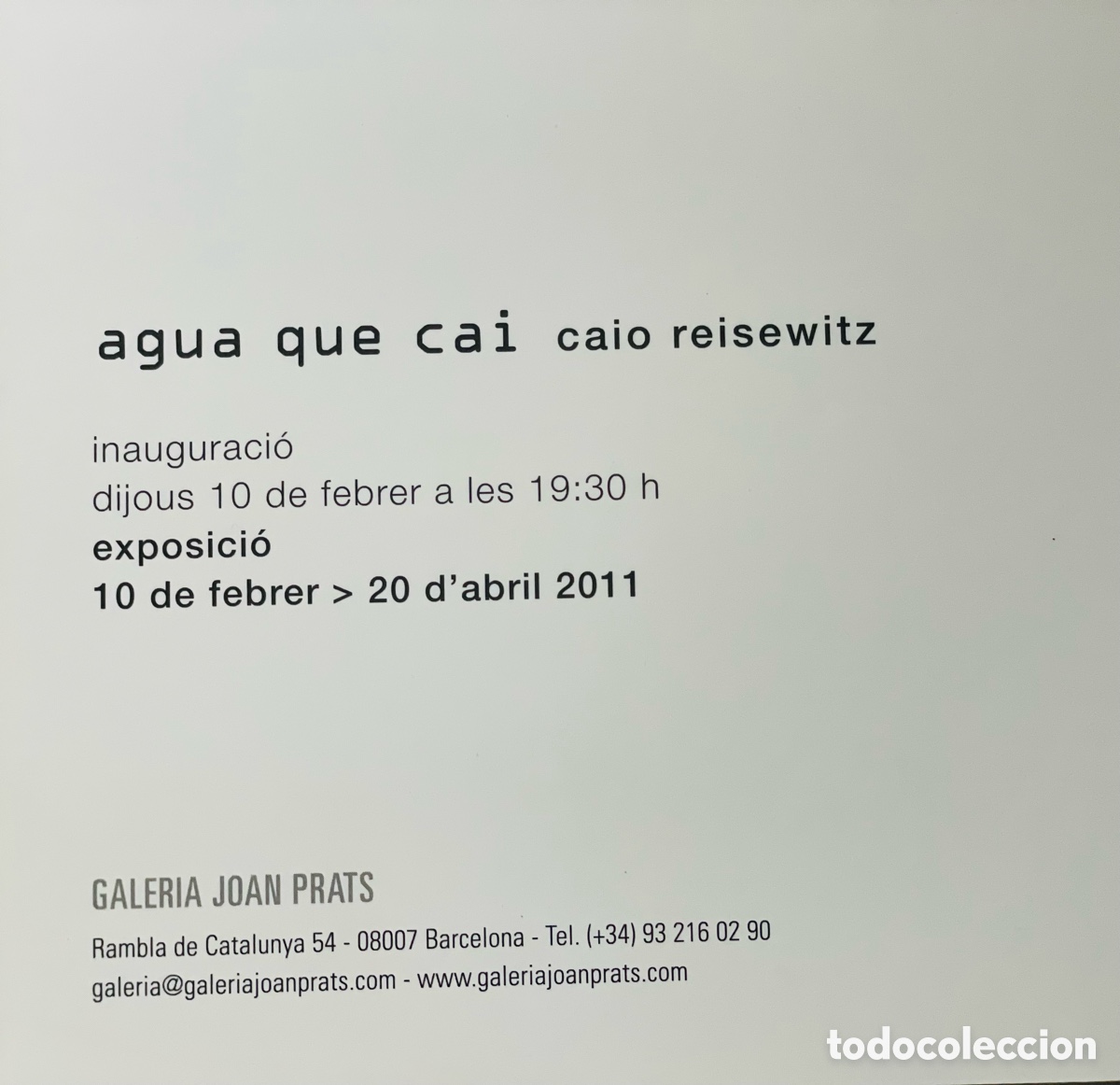 Postales: Chema Madoz/ Caio Reisewitz. Postales 2011 - Foto 4