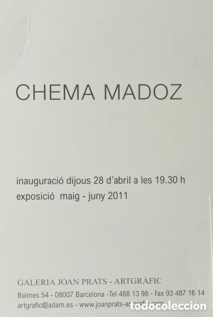 Postales: Chema Madoz/ Caio Reisewitz. Postales 2011 - Foto 6