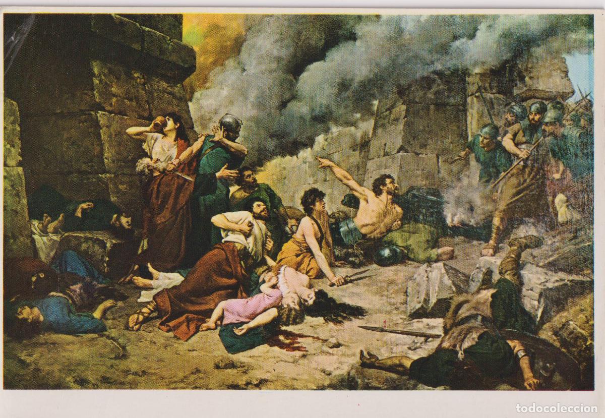 Postales: POSTAL DE LA OBRA DE ALEJO VERA, ULTIMOS D&Iacute;AS DE NUMANCIA - ED.VISTABELLA N&ordm;37 - S/C