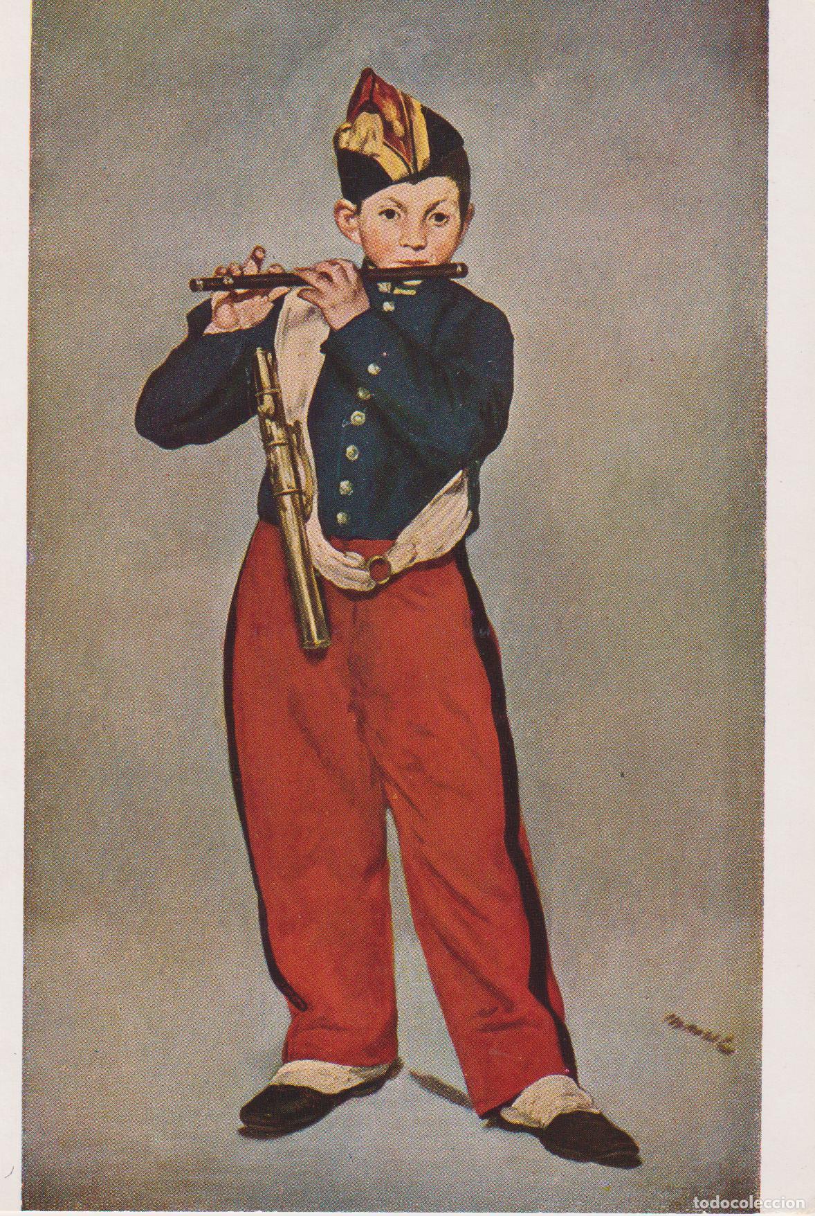 Postales: POSTAL DE LA OBRA DE EDUARD MANET, EL PIFANO &ndash; EDITIONS NOMIS 5945 &ndash; S/C