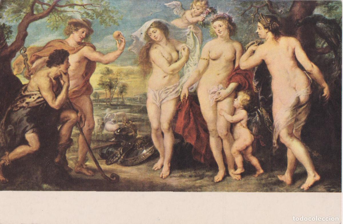 Postales: POSTAL DE LA OBRA DE RUBENS, EL JUICIO DE PARIS (1669) &ndash; ED. DE ARTE OFFO &ndash; S/C