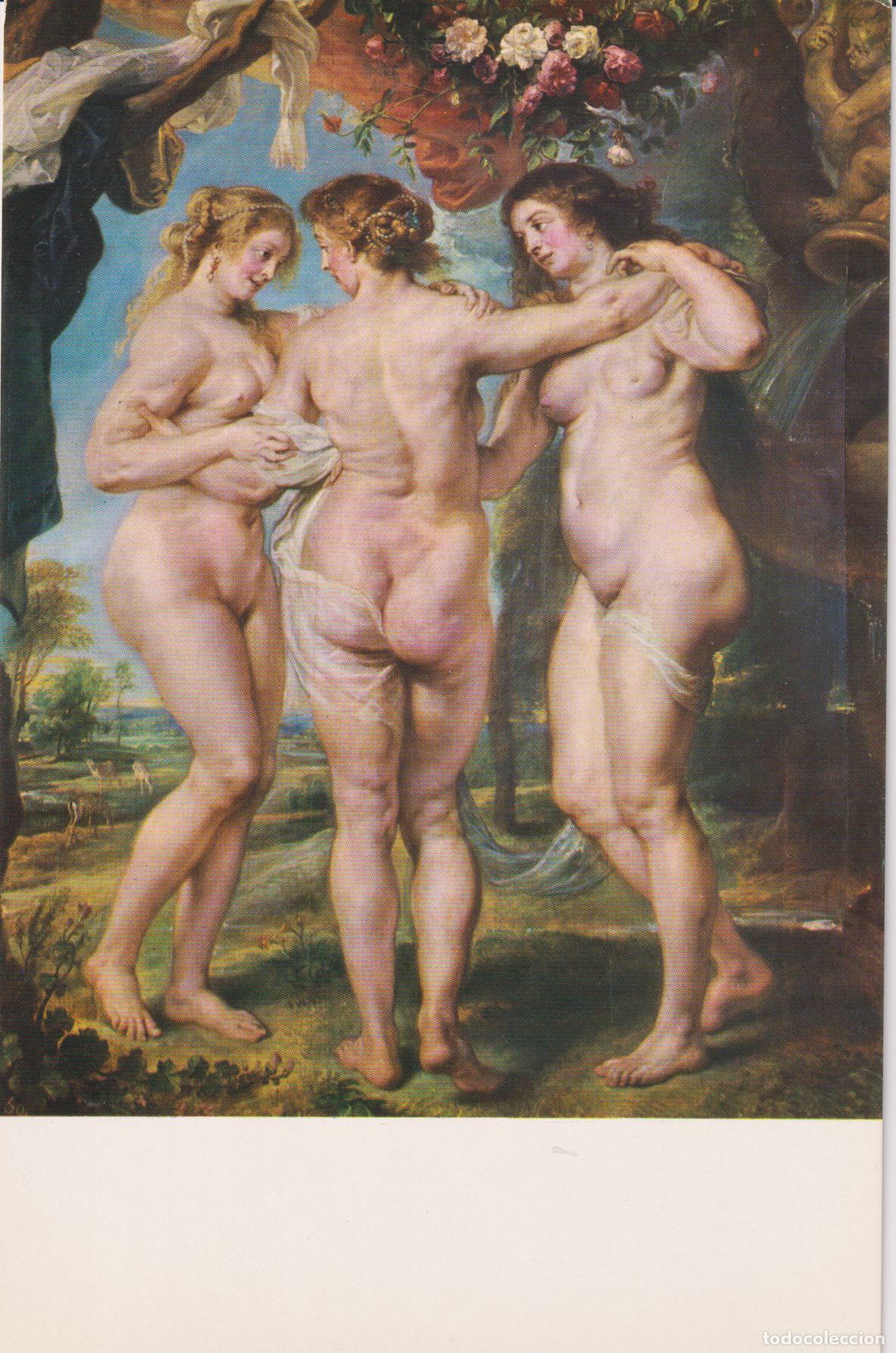 Postales: POSTAL DE LA OBRA DE RUBENS, LAS TRES GRACIAS (1670) &ndash; ED. DE ARTE OFFO &ndash; S/C