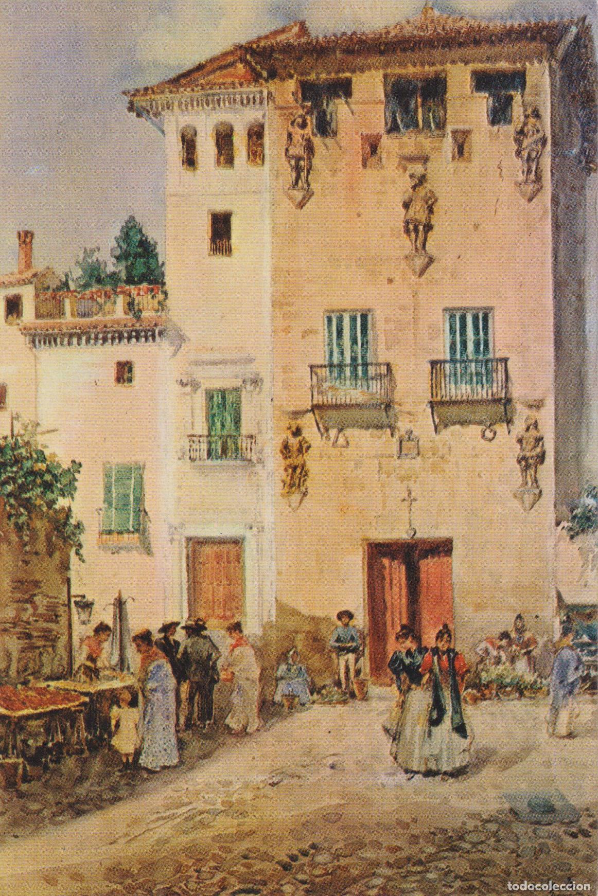 Postales: POSTAL DE LA OBRA DE RUIZ MORALES, CASA DE LOS TIROS (GRANADA) &ndash; A.ZERKOWITZ 1154 &ndash; S/C