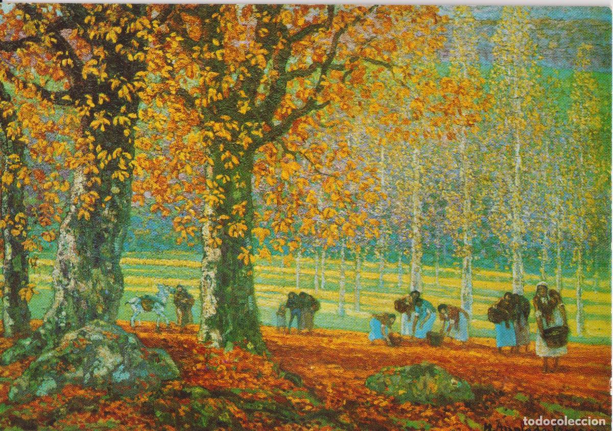 Postales: POSTAL DE LA OBRA DE H.ANGLADA CAMARSA - OTO&Ntilde;O &ndash; MUSEO DEL PINTOR - S/C