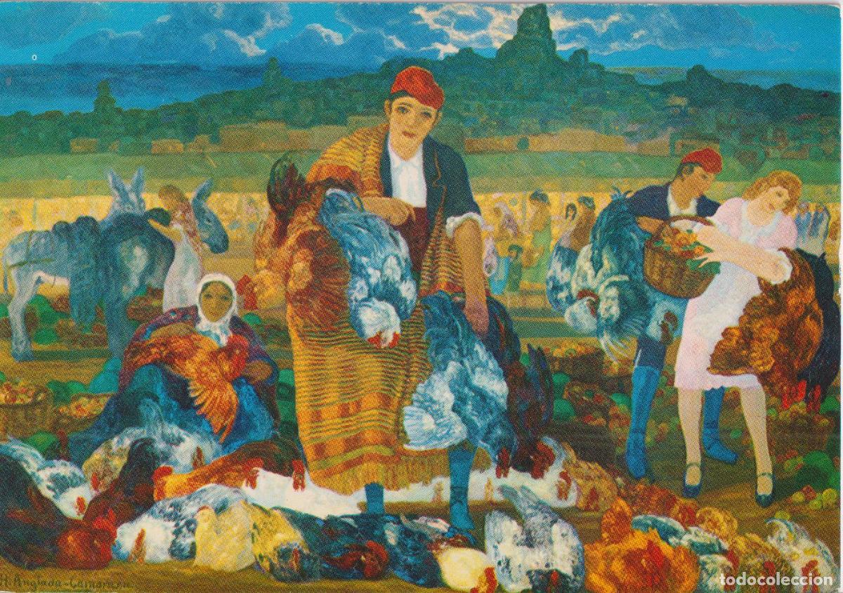Postales: POSTAL DE LA OBRA DE H.ANGLADA CAMARSA - OTO&Ntilde;O &ndash; MUSEO DEL PINTOR - S/C