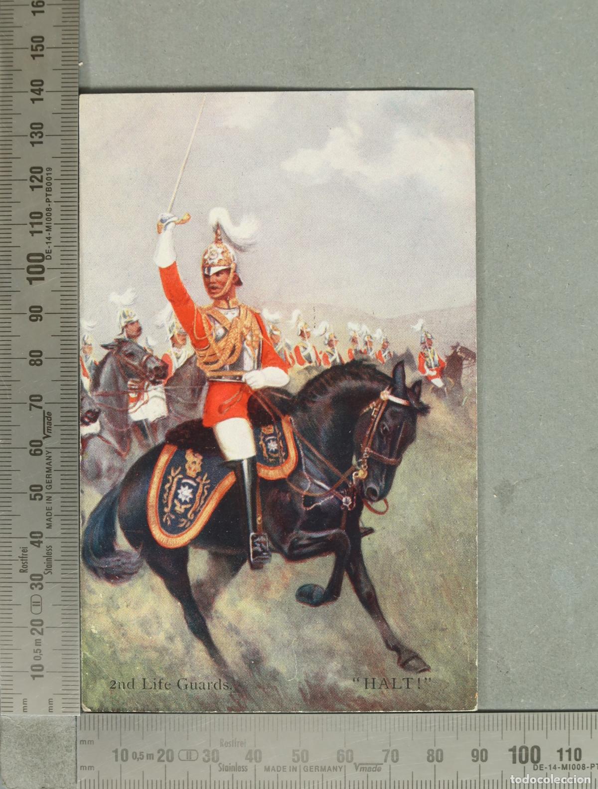Postales: POSTAL. 2nd Life Guards - HALT!