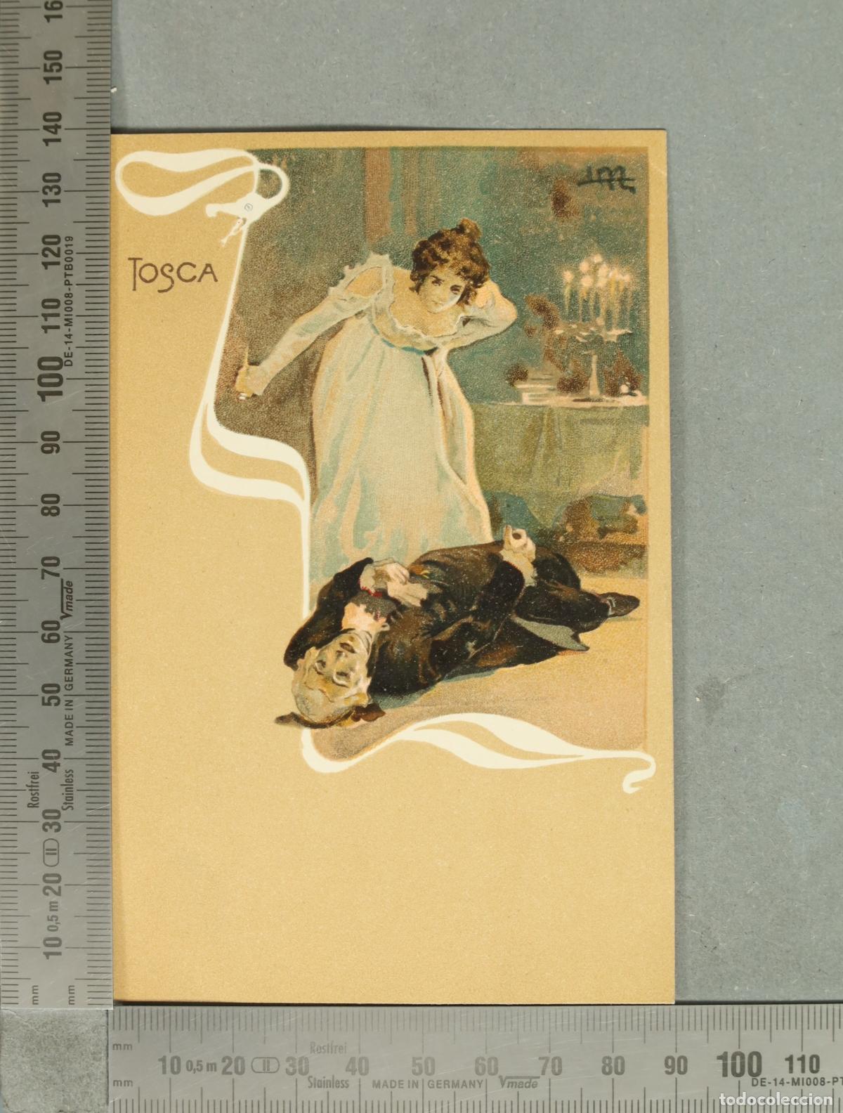Postales: POSTAL. Tosca - Leopoldo Metlicovitz