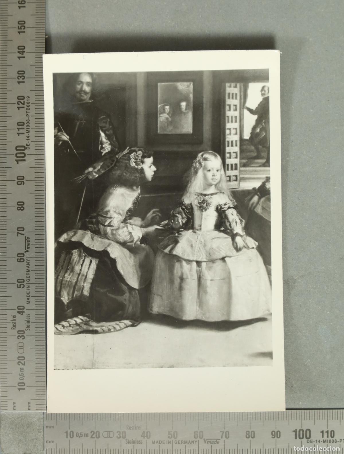Postales: POSTAL. Las Meninas - Diego Vel&aacute;zquez - Fototipia Lacoste
