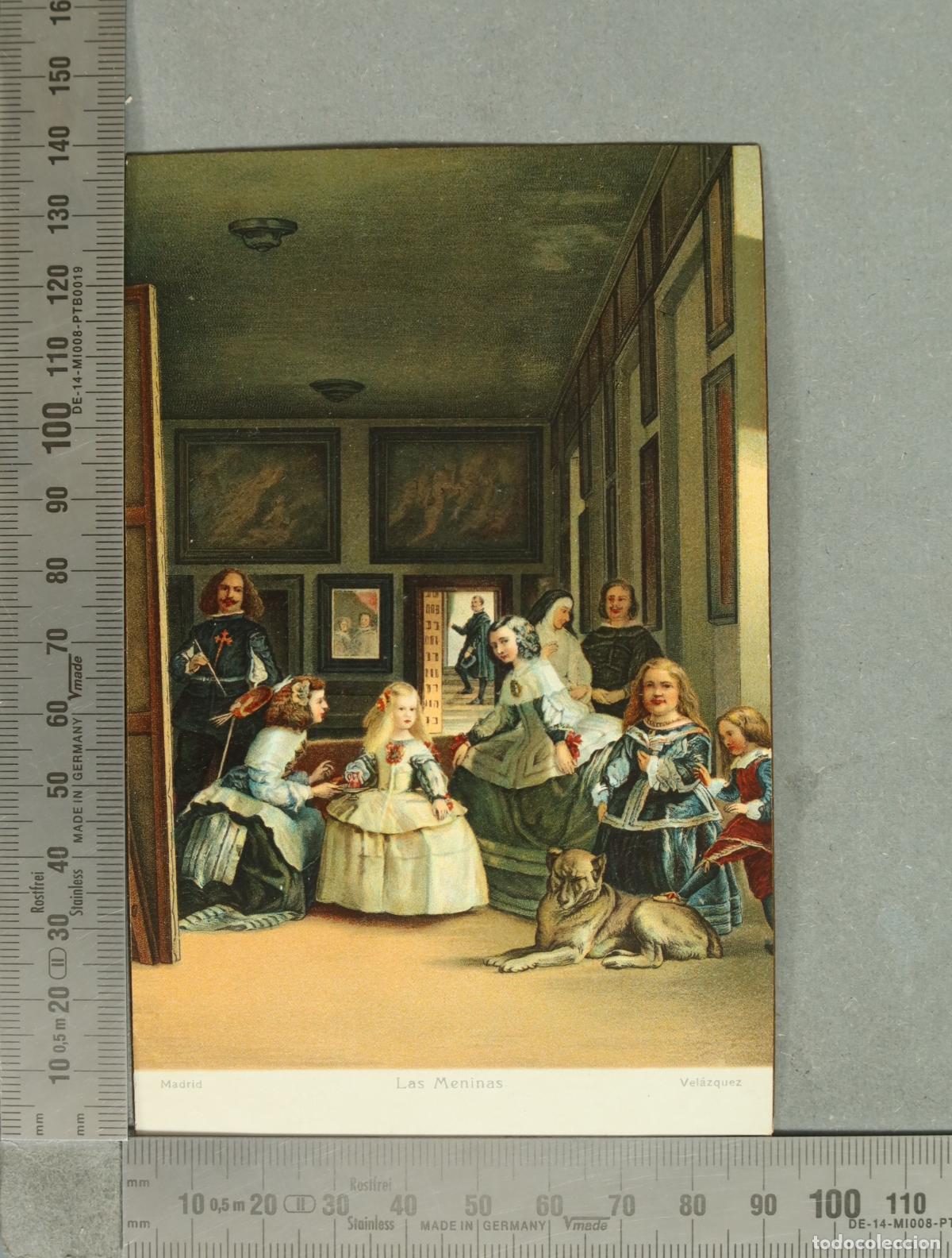 Postales: POSTAL. Las Meninas - Diego Vel&aacute;zquez