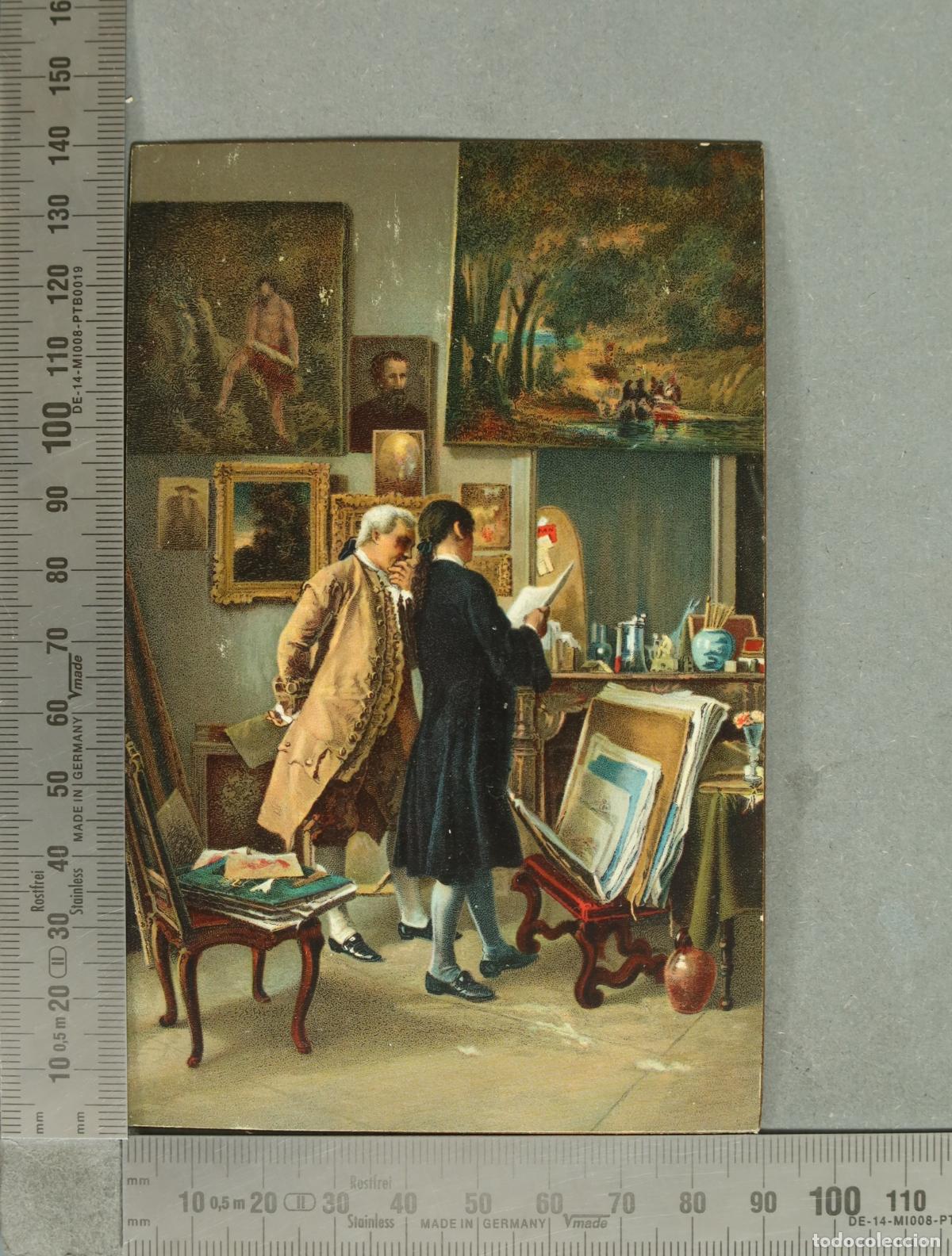 Postales: POSTAL. An Artist Showing his Work - Jean-Louis-Ernest Meissonier