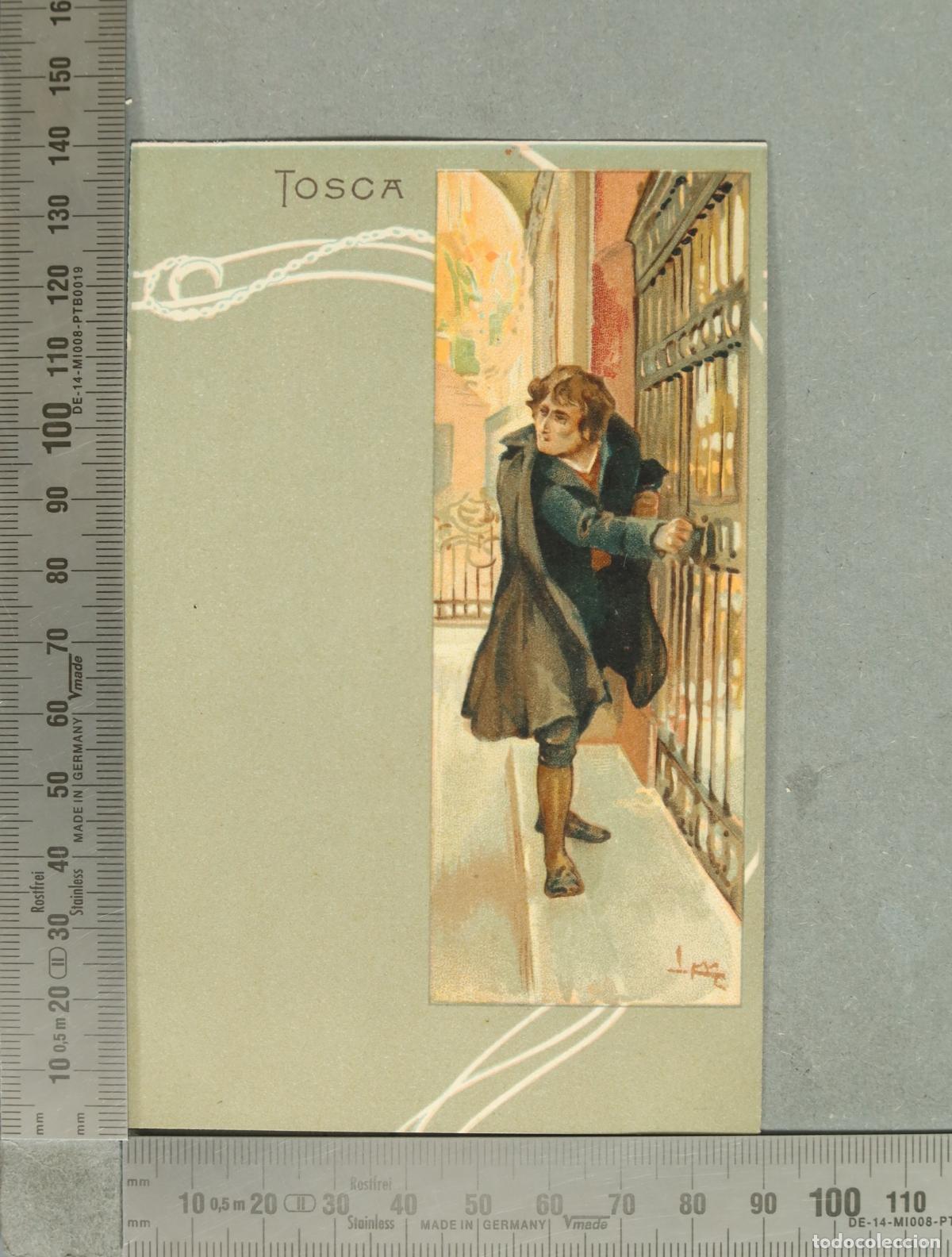 Postales: POSTAL. Tosca. Leopoldo Metlicovitz