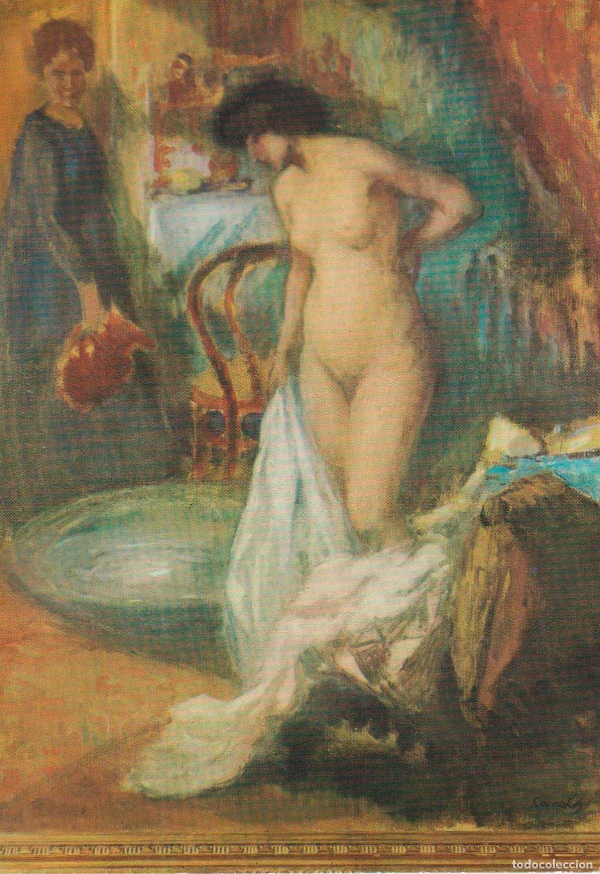 Postales: POSTAL DE LA OBRA DE RICARDO CANALS, FIGURA FEMENINA - ESCUDO DE ORO N&ordm;2 - S/C