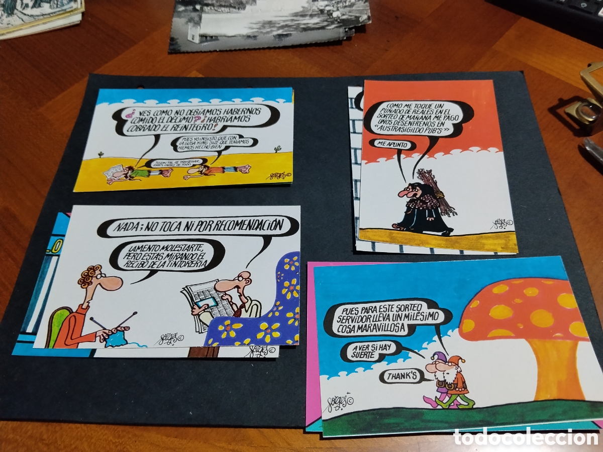 Postales: Postal forges dibujos humor&iacute;sticos - Foto 3