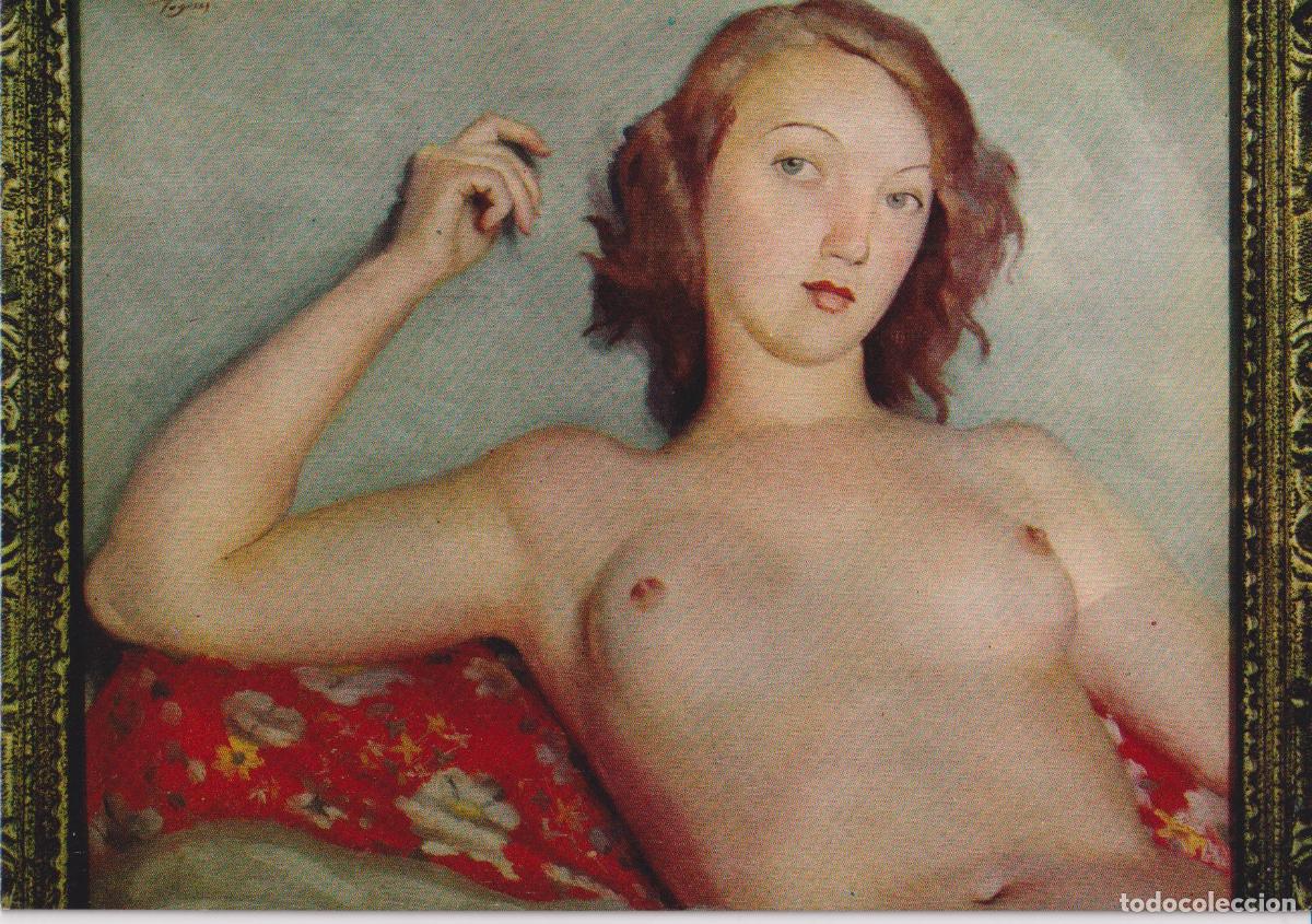 Postales: POSTAL DE LA OBRA DE JOS&Eacute; DE TOGORES, DESNUDO (1893) - ESCUDO DE ORO N&ordm;4 - S/C