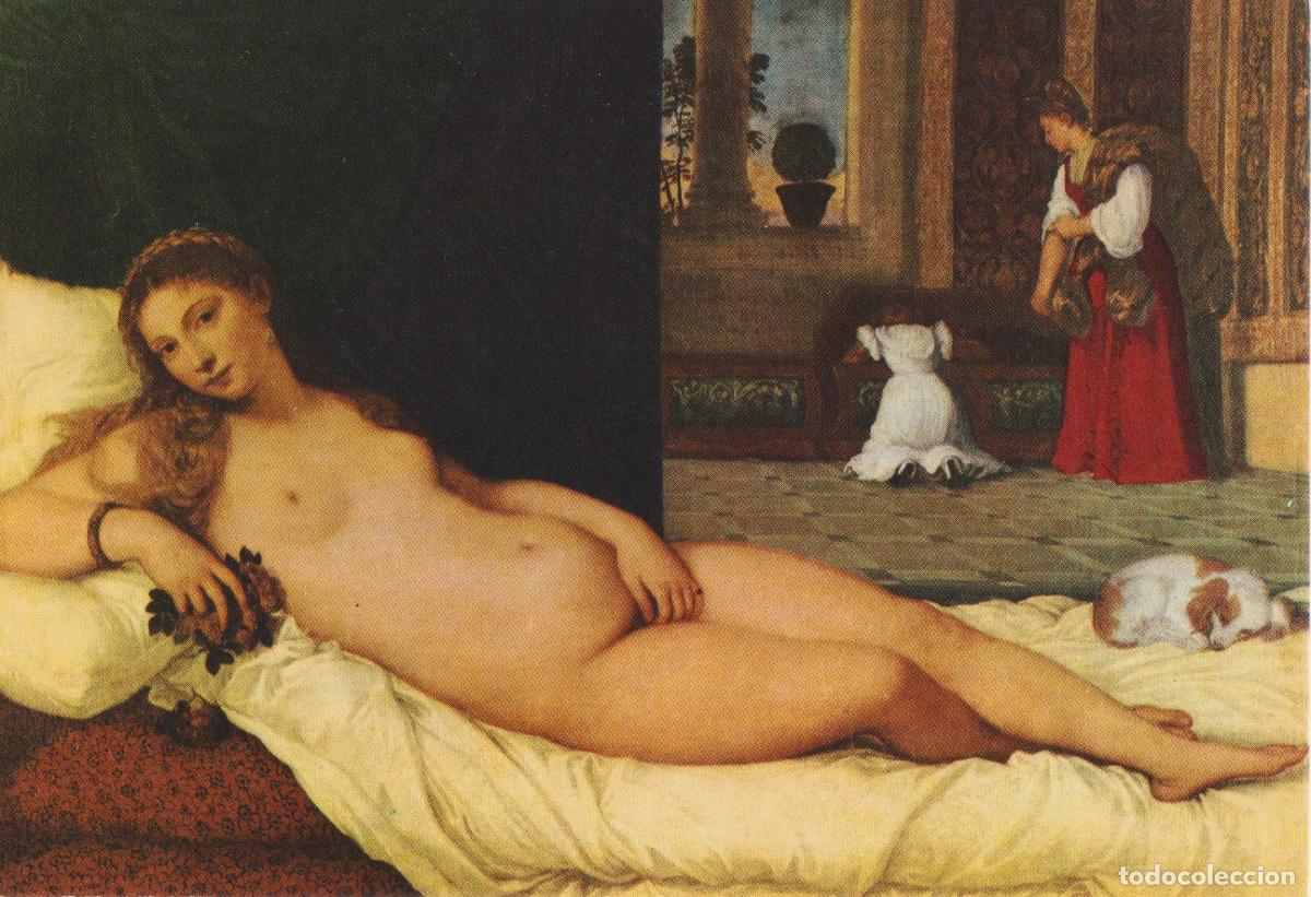 Postkarten: POSTAL DE LA OBRA DE TIZIANO, VENUS ACOSTADA - NOVA LUX - S/C