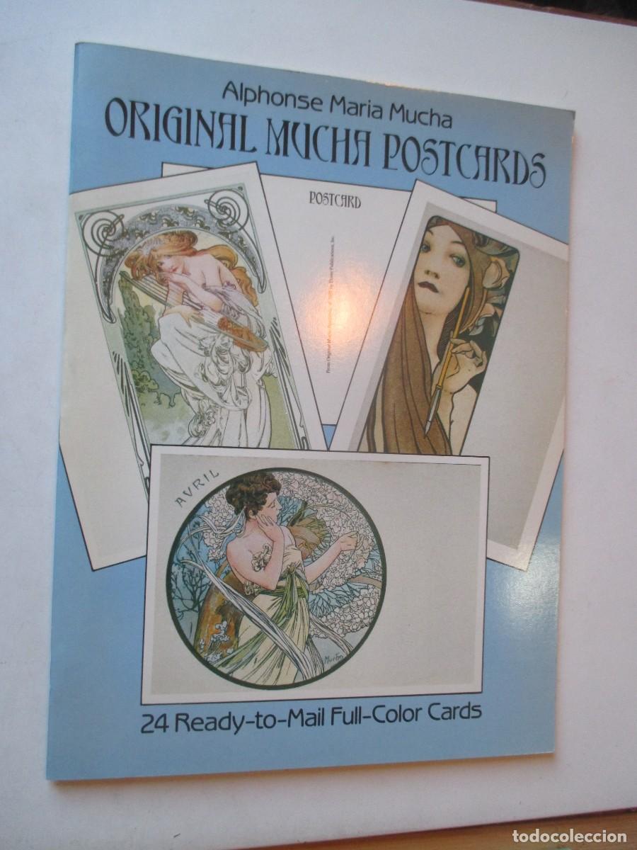Postales: ALPHONSE MARIA MUCHA Original Mucha Postcards ( 24 color cards) W41914