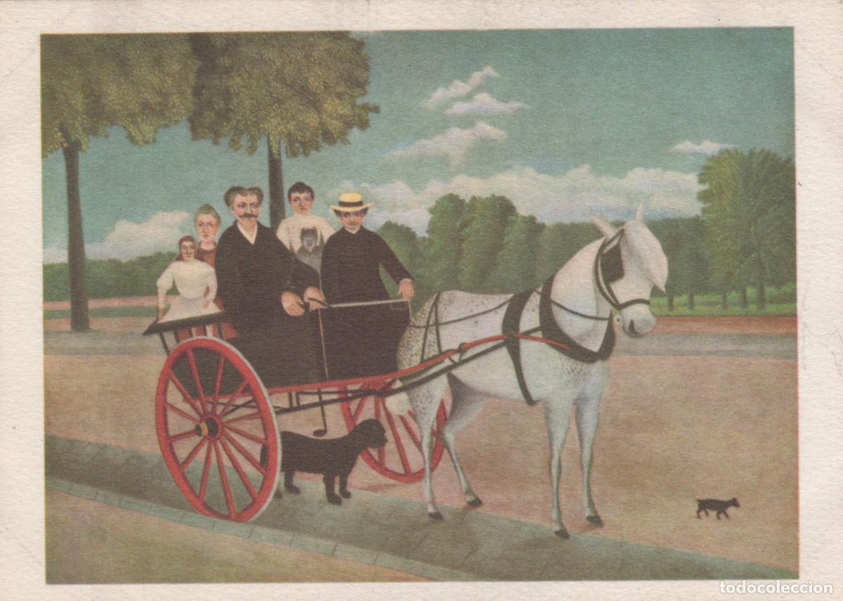 Cartoline: Henri Rousseau Pere Juniet S Cart 1908 Unposted *YBA325