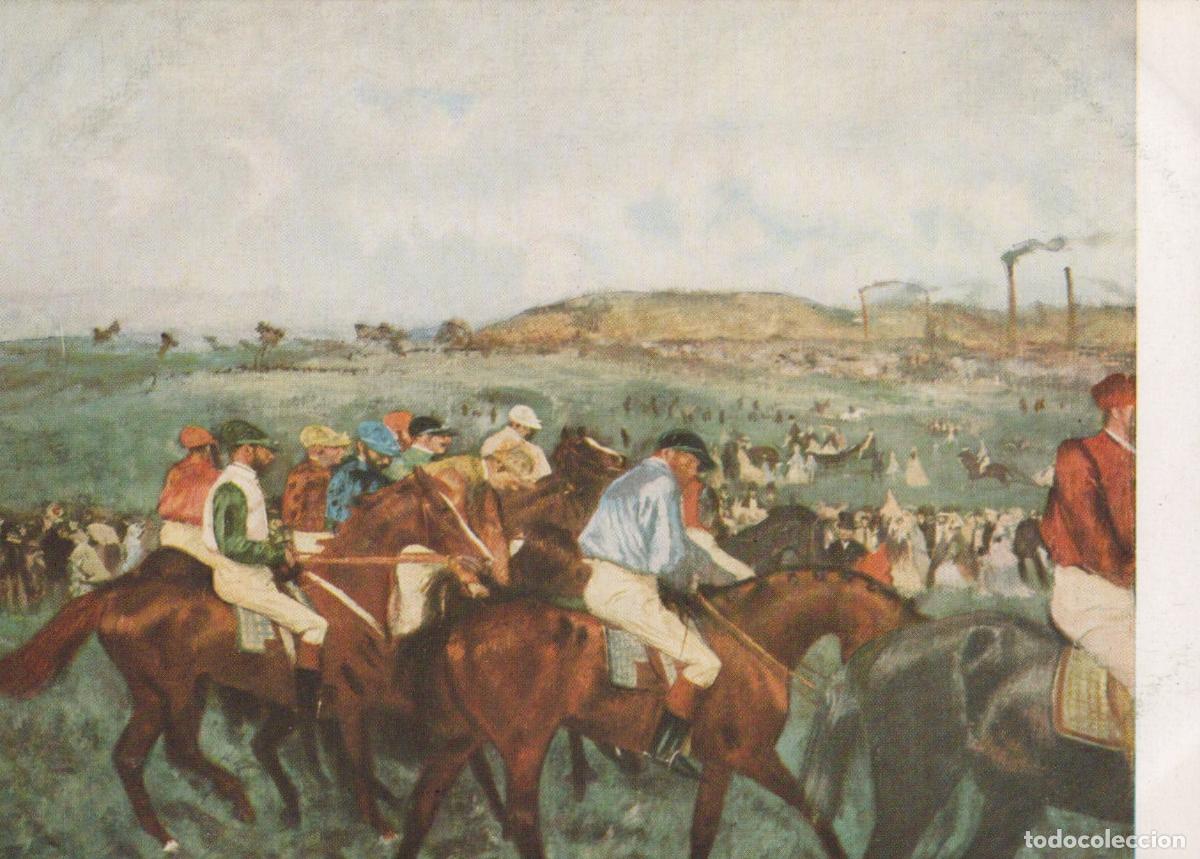 Cartoline: Edgar Degas Gentlemen Riders Before Starting Unposted *YBA329