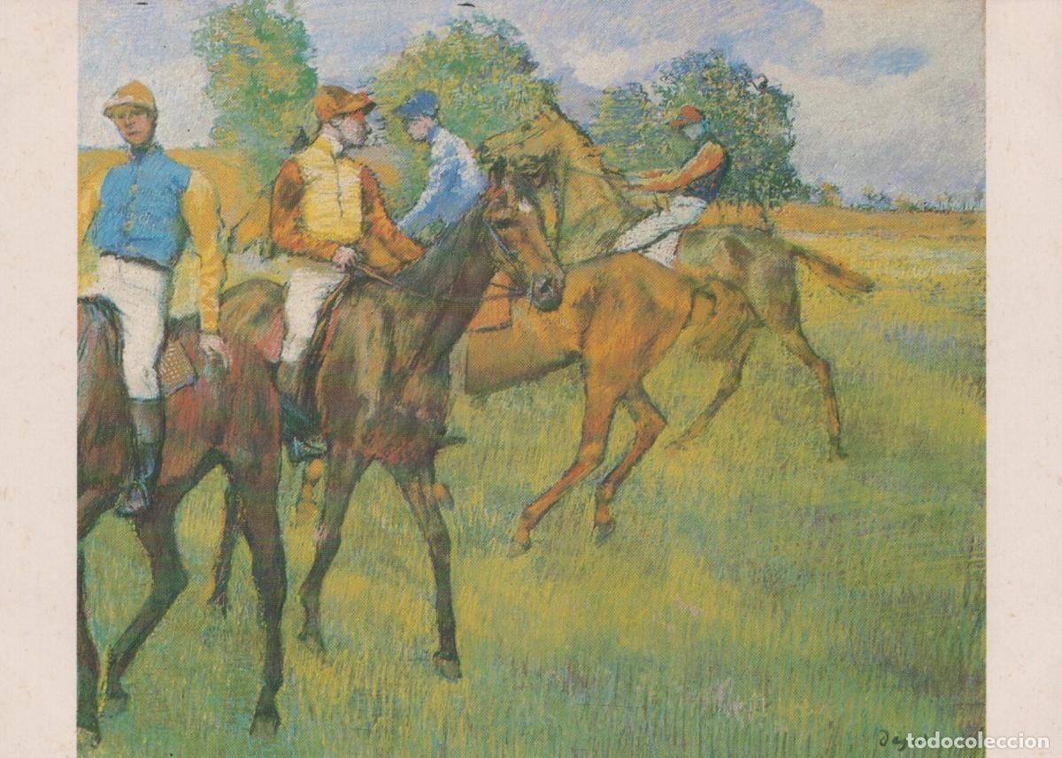 Cartoline: Edgar Degas Before the Race Unposted *YBA366