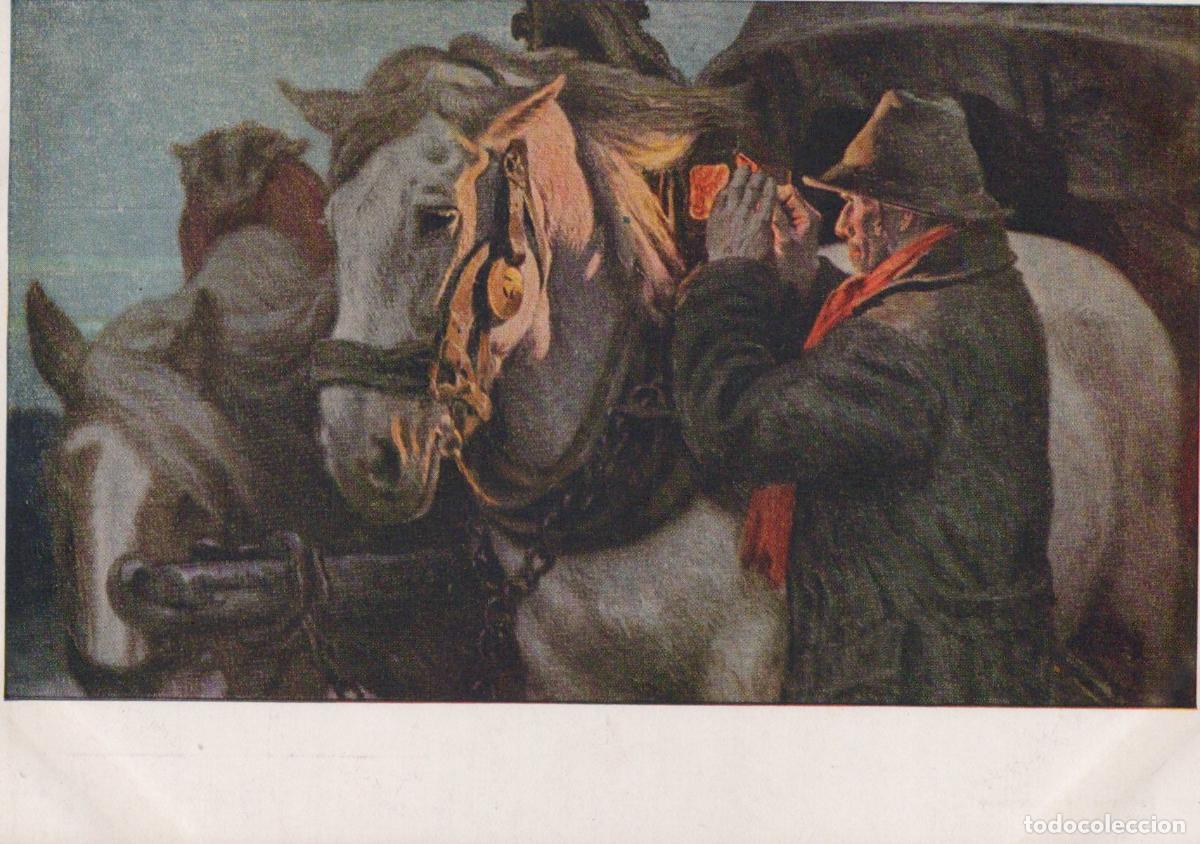 Postcards: O Schindler Im Kumtlampenschein Horses Unposted *YBA382