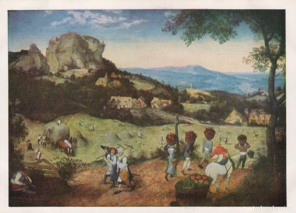 Postcards: Pieter Brueghel the Elder Hay Harvest Unposted *YBA403