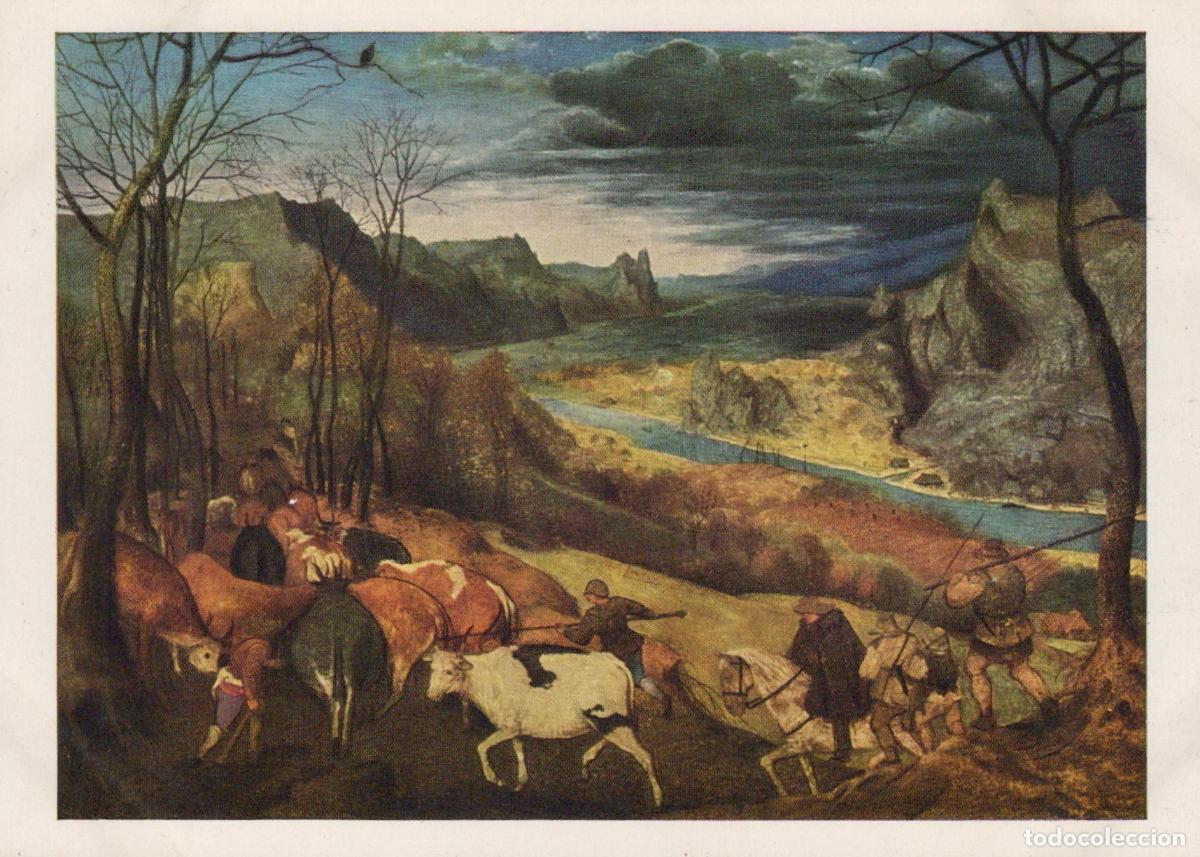 Postales: Peter Bruegel the Elder the Return of Unposted *YBA404