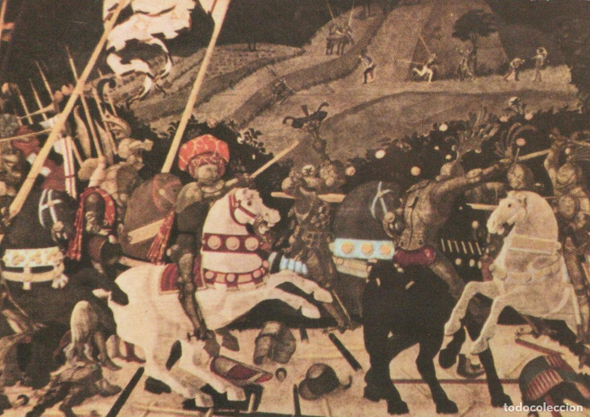 Postcards: Topics The Battle of San Romano By Paolo Uccello Unposted *YBA421
