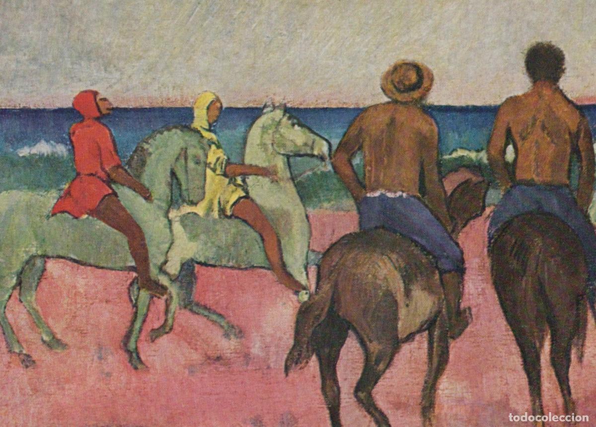 Cartes Postales: Paul Gauguin Riders On the Beach Folkwang Museum Unposted *YBA423