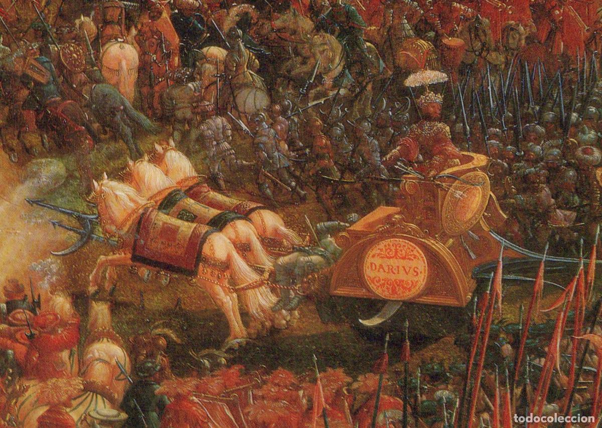 Cartoline: Topics Albrecht Altdorfer the Battle of Alexander Darius Unposted *YBA418