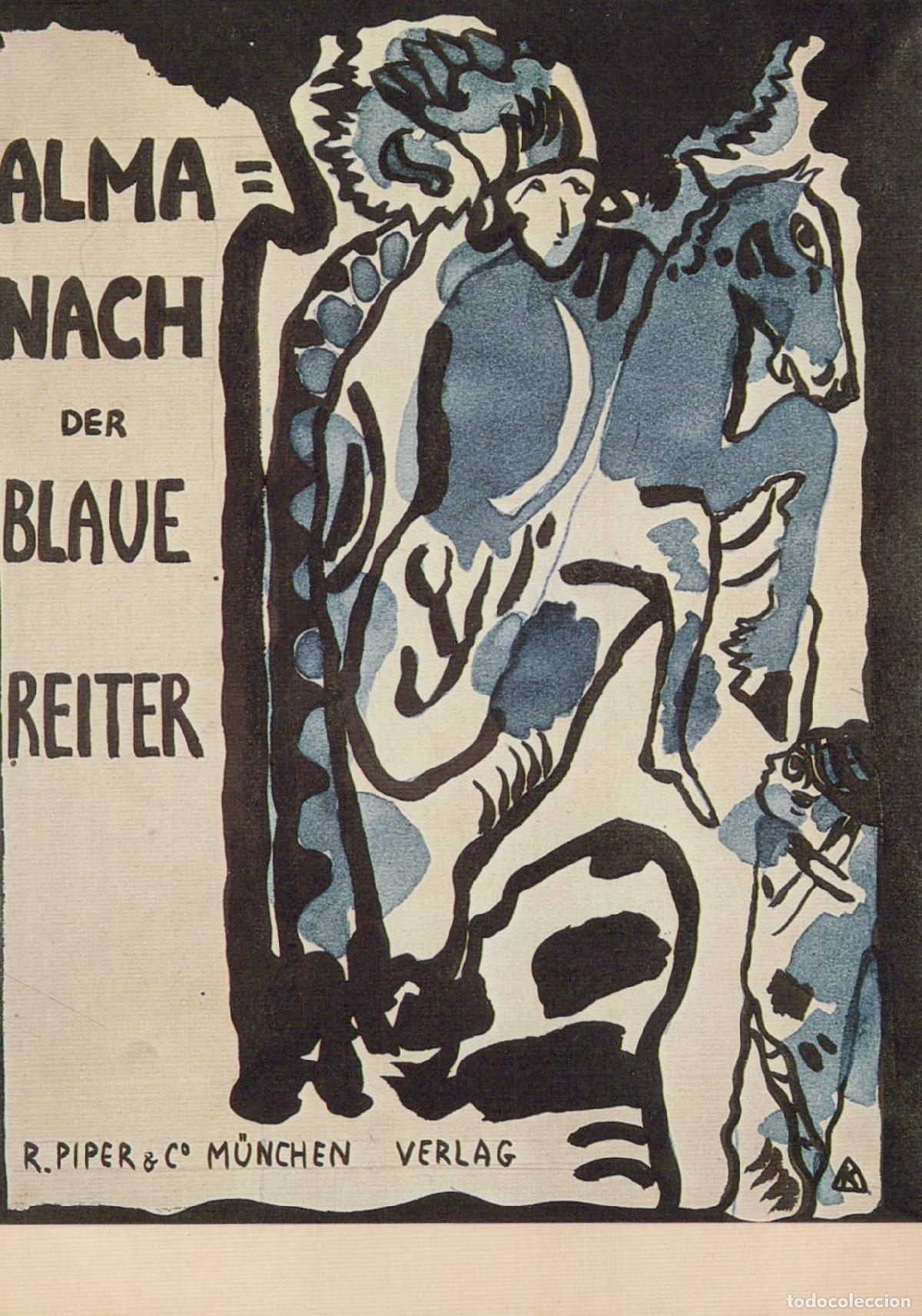 Postkarten: Wassily Kandinsky der Blaue Reiter Final Unposted *YBA475