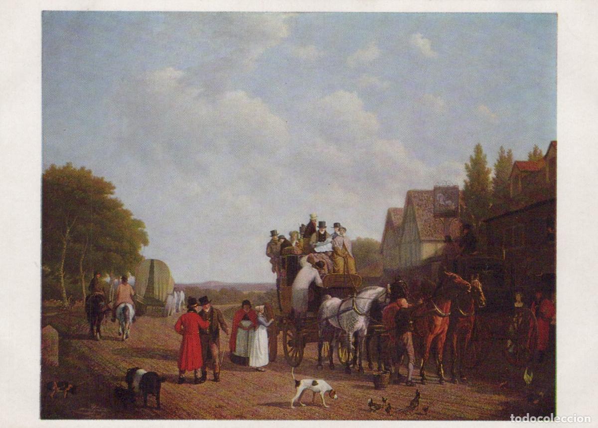 Postales: Mailcoach Stop Jacques Laurent Agasse Unposted *YBA355