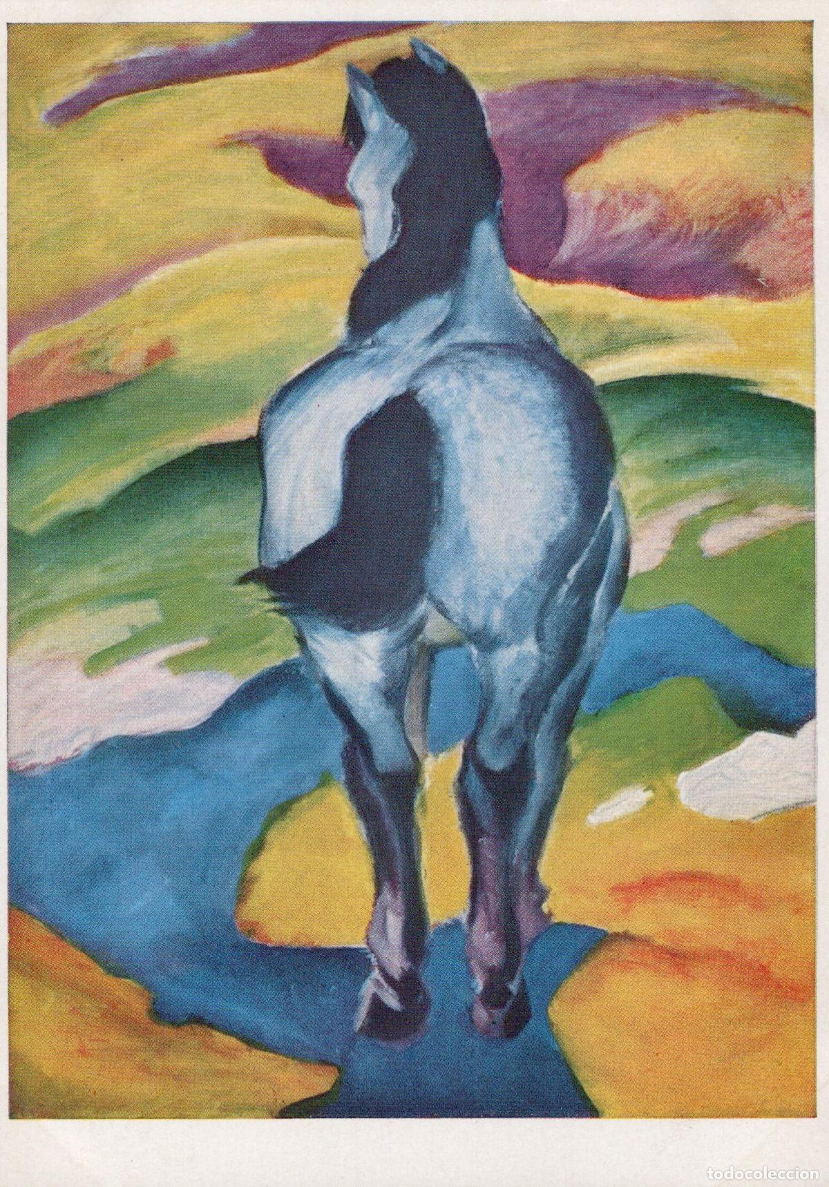 Postales: Franz Marc The Blue Horse Unposted *YBA464